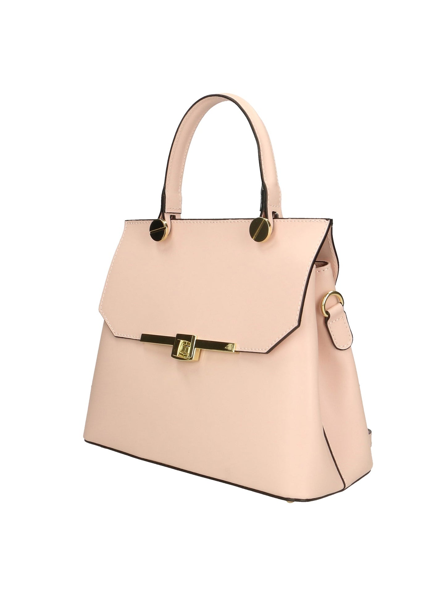 Sac à main en cuir rose – Gave Lux, design italien