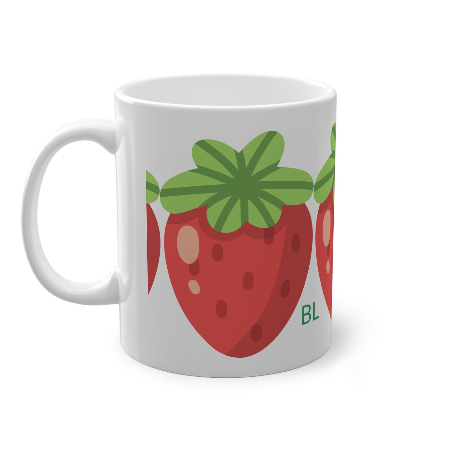 Mug Fraise Mignon en Céramique – Cadeau Original & Fun