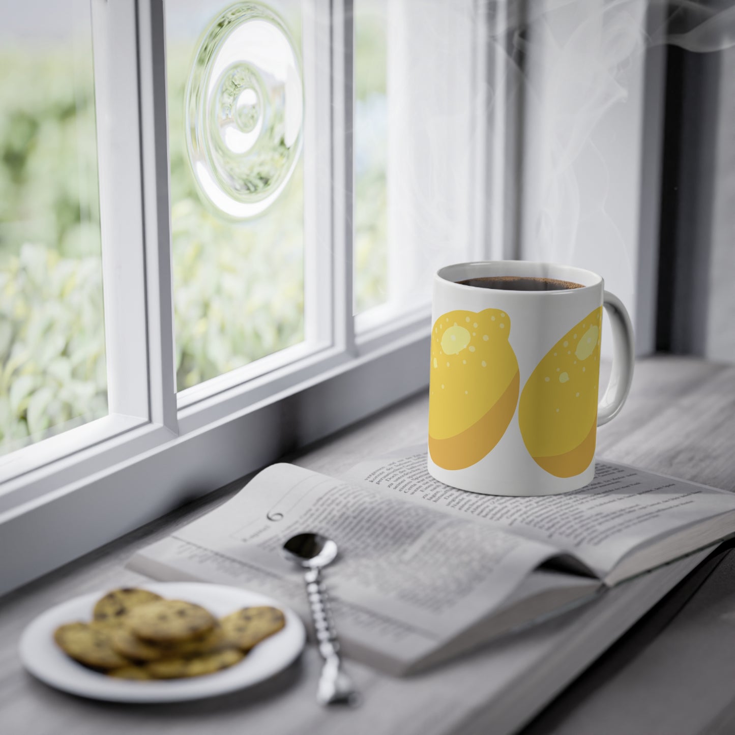Mug Citron Mignon en Céramique – Cadeau Original & Fun