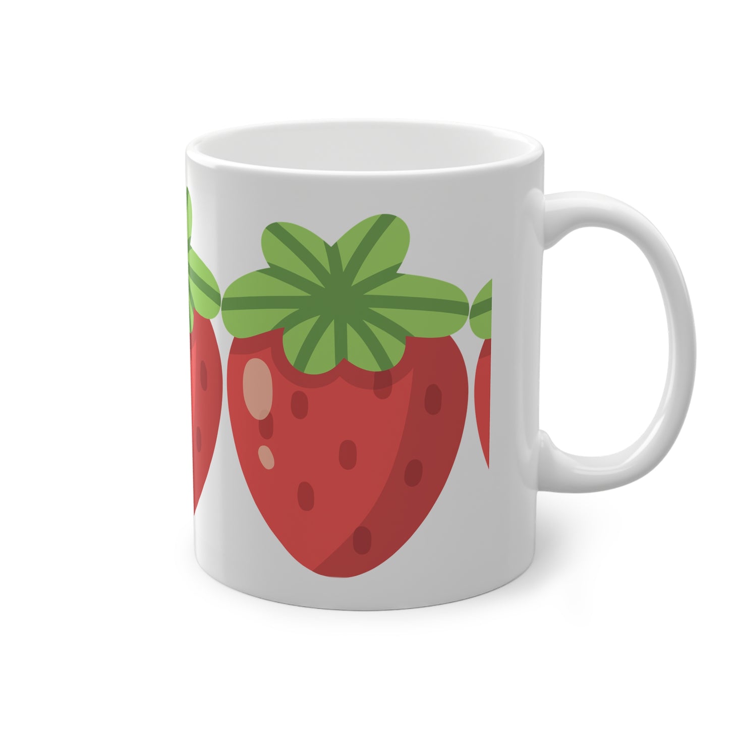 Mug Fraise Mignon en Céramique – Cadeau Original & Fun