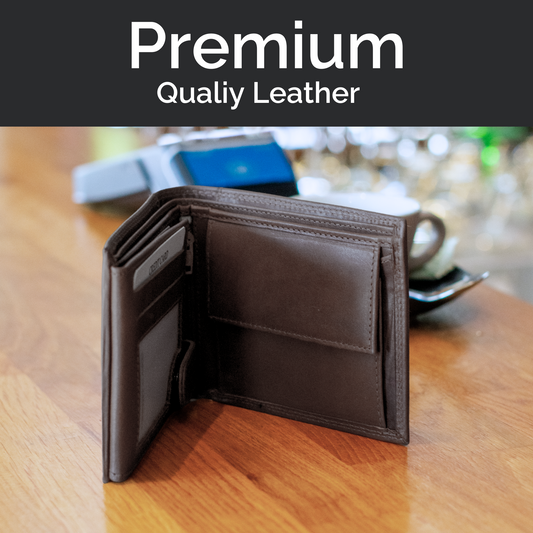 Men's RFID Leather Wallet – IULIUS