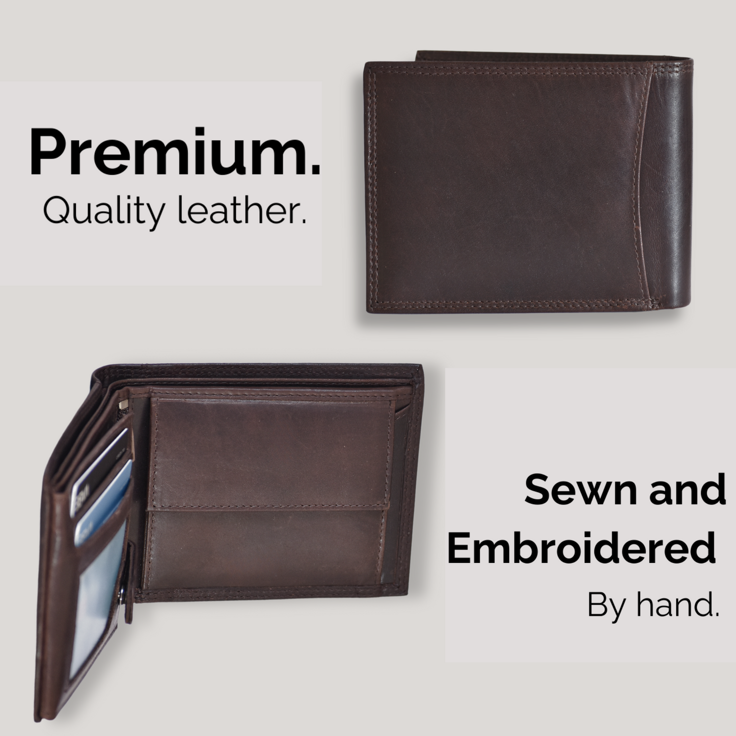 Portefeuille Homme Cuir RFID – IULIUS