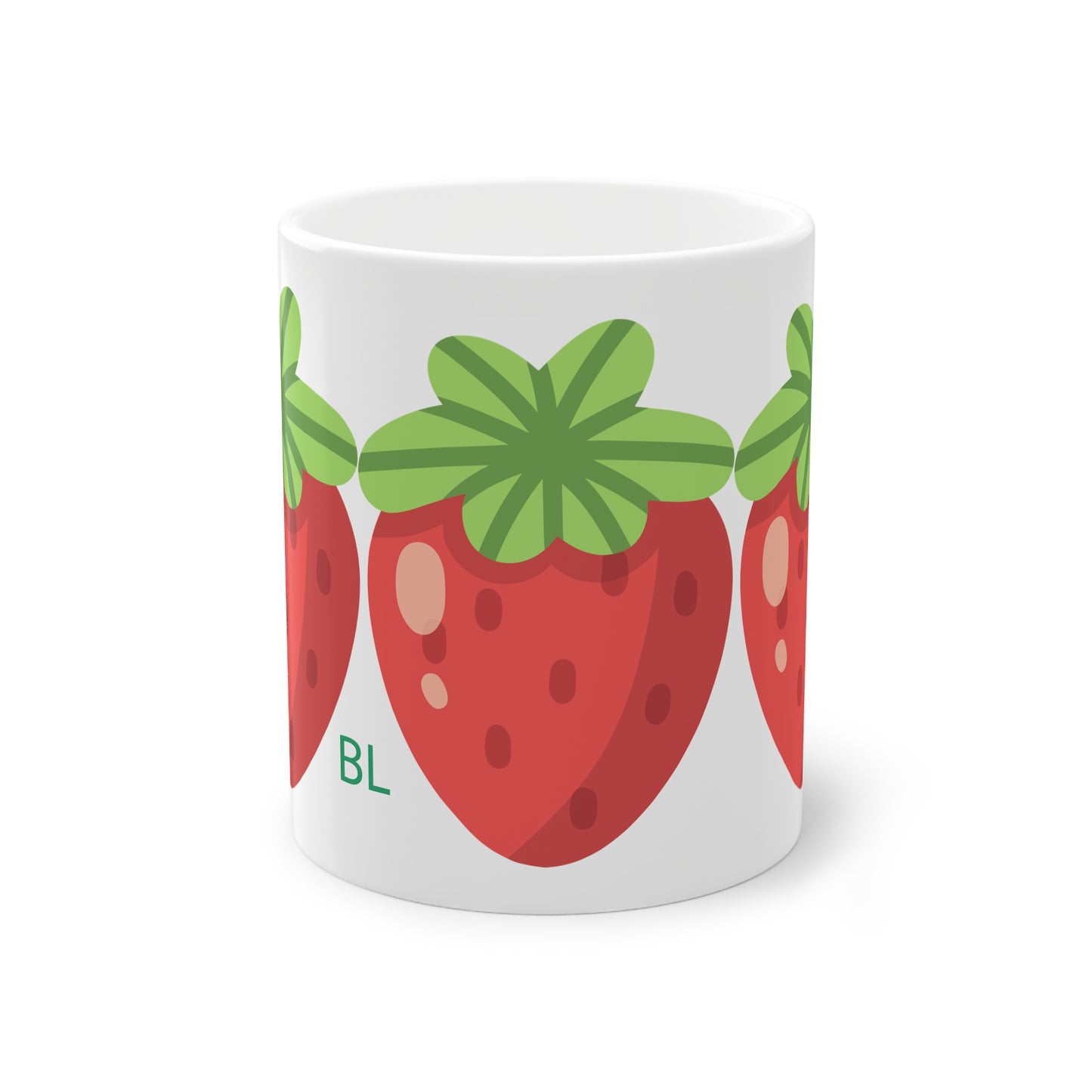 Mug Fraise Mignon en Céramique – Cadeau Original & Fun
