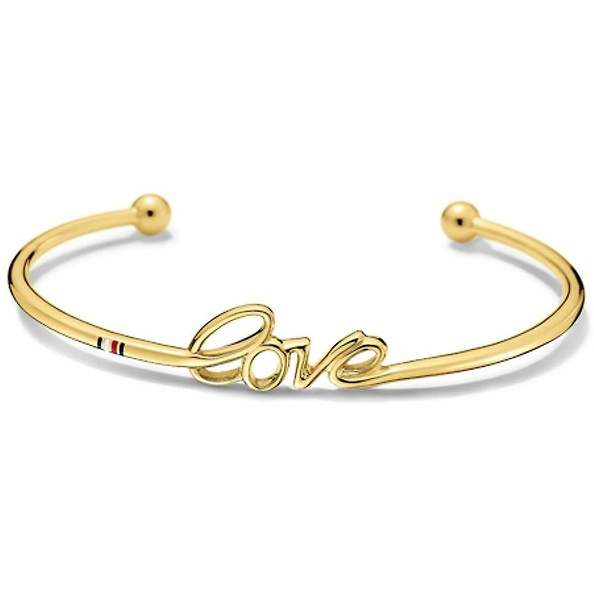 Bracelet Doré Tommy Hilfiger “Love” en Acier Inoxydable