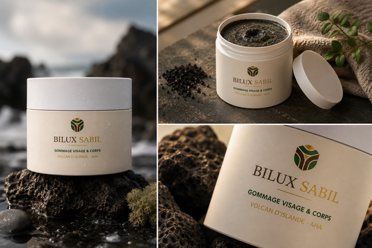 BILUX SABIL – Exfoliant Visage & Corps au Sable Volcanique d'Islande