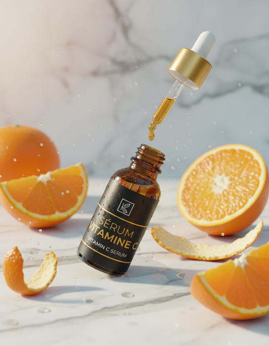 Sérum Éclaircissant Vitamine C & Aloe Vera Bio – Teint Lumineux & Hydratation
