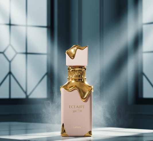 Lattafa Eclaire Eau de Parfum Femme 100 ml – Parfum Gourmand Sucré Longue Tenue
