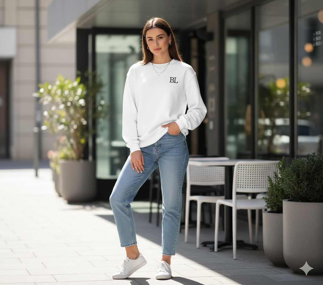 Sweat BL Unisexe – Minimalisme et Graphisme Exclusif