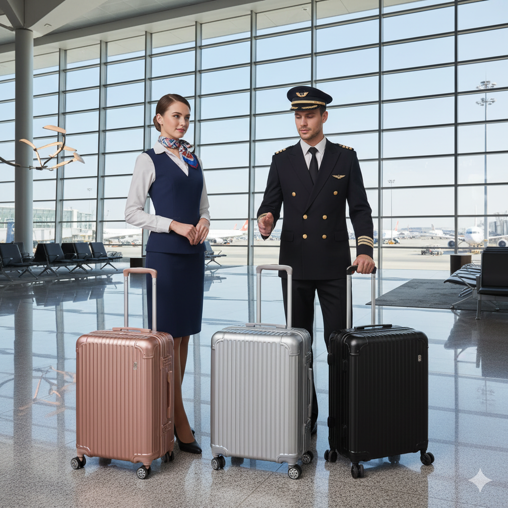 Valise cabine 20 pouces (52 cm) à roulettes 360°