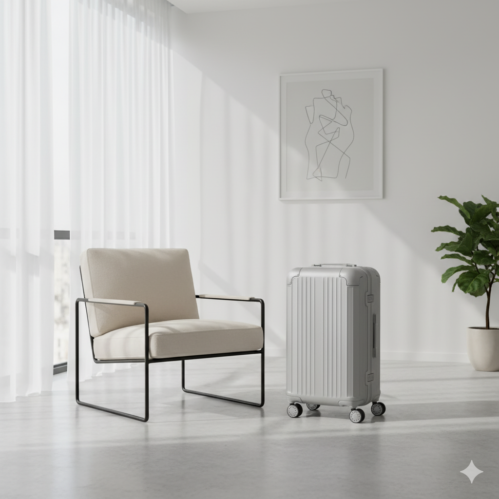 Valise cabine 20 pouces (52 cm) à roulettes 360°