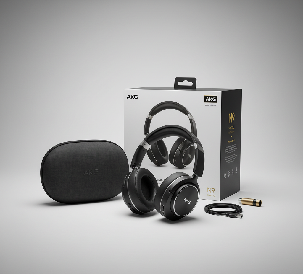 Casque Bluetooth AKG N9 Hybrid Noir