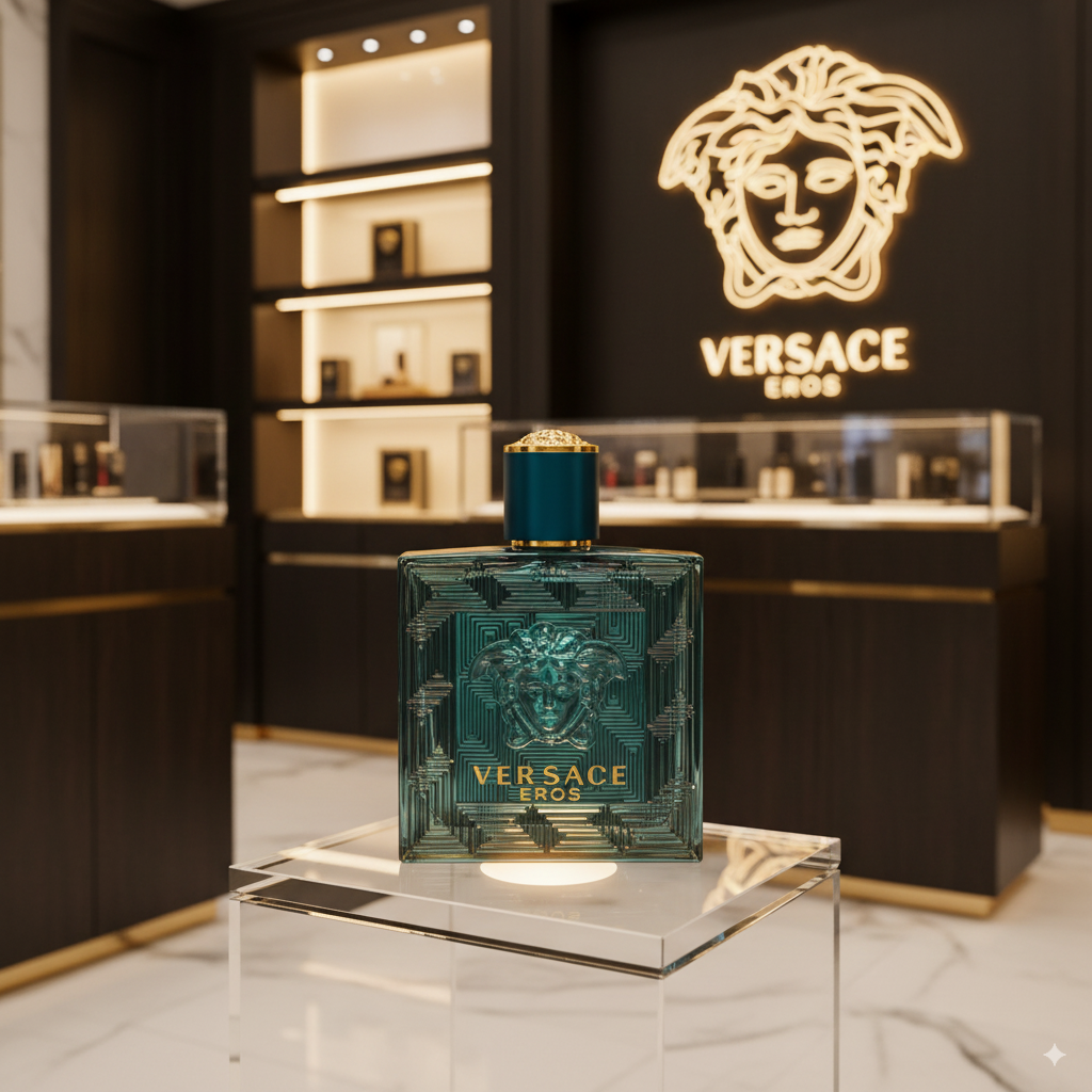 Versace Eros Eau de Parfum 100 ml – Intensité masculine et luxe éternel