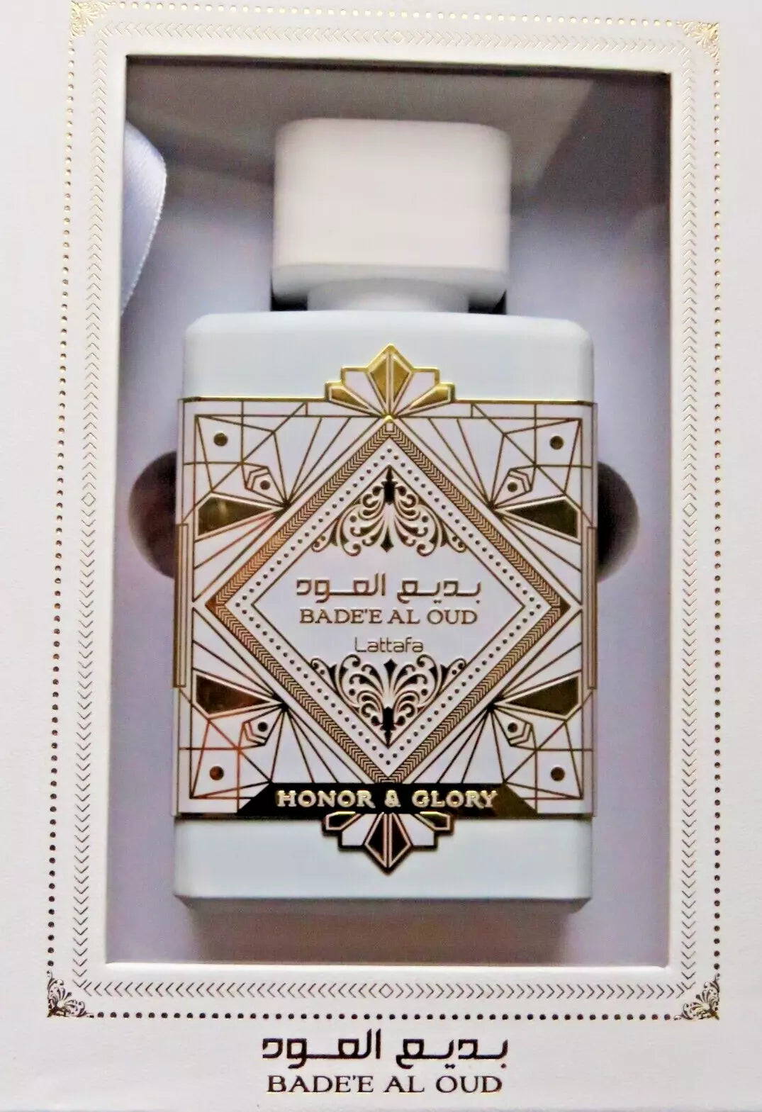 Lattafa Honor y Glory Eau De Parfum Badee Al Oud 100ml Spray