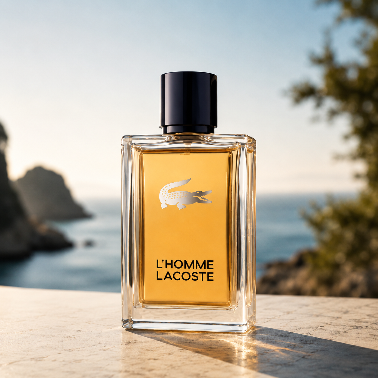 L'Homme Lacoste Eau de Toilette – Parfum Homme Boisé Épicé Élégant