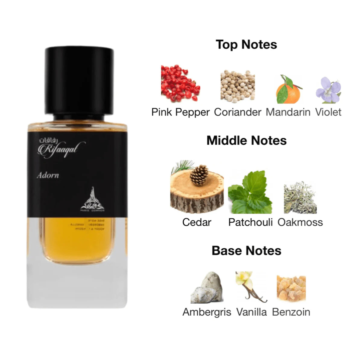 Rifaaqat Adorn Eau de Parfum Femme 85 ml – Paris Corner
