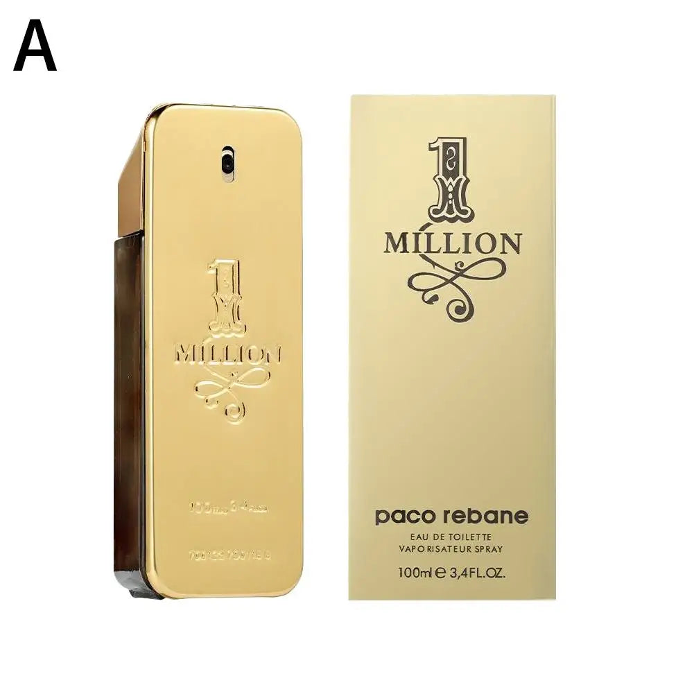 Sexuellement Golden Millionaire Charmante pour Homme, sexuellement Homme, Bois, Cuir, Note, Deep Aroma, 100ml