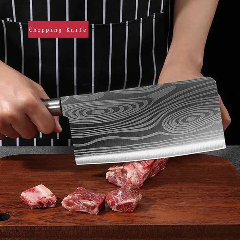 Ciseaux opaques de cuisine utilitaires à motif laser Damas, affûtage, acier inoxydable, couteau de chef tranchant, outil de cuisine, le plus récent ensemble