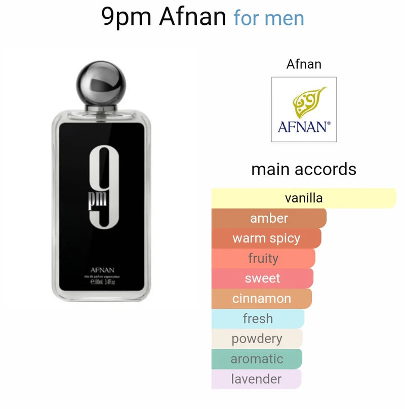 Afnan 9pm Eau De Parfum 100ml Spray