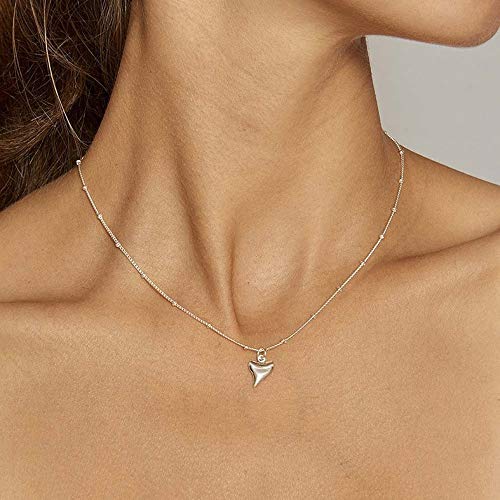 Collier Love en argent sterling 925 plaqué or 24k