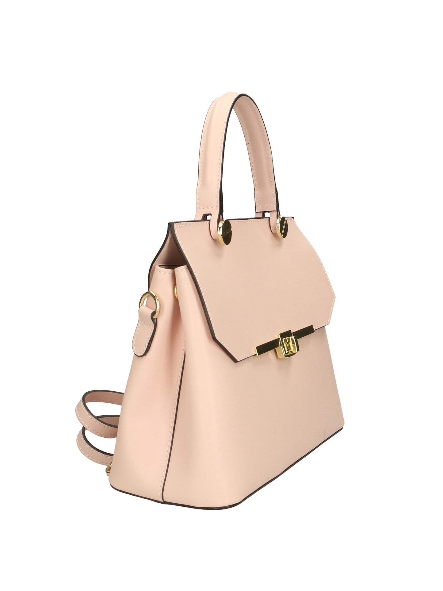 Sac à main en cuir rose – Gave Lux, design italien