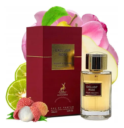 Maison Alhambra Collecion Exclusif Rose Eau De Parfum 100ml Spray