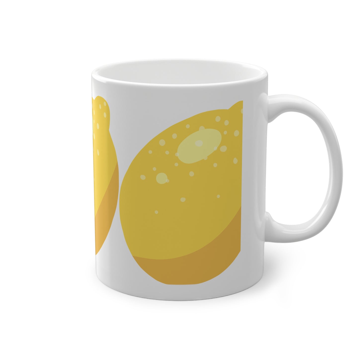 Mug Citron Mignon en Céramique – Cadeau Original & Fun