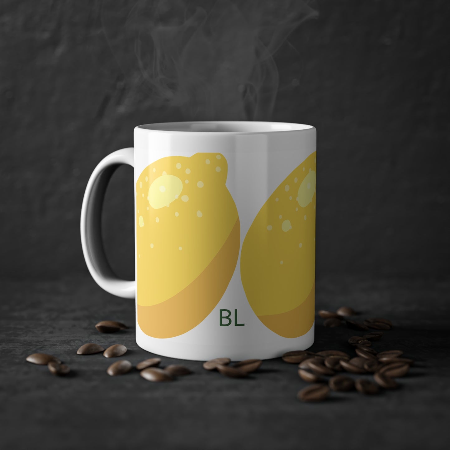 Mug Citron Mignon en Céramique – Cadeau Original & Fun