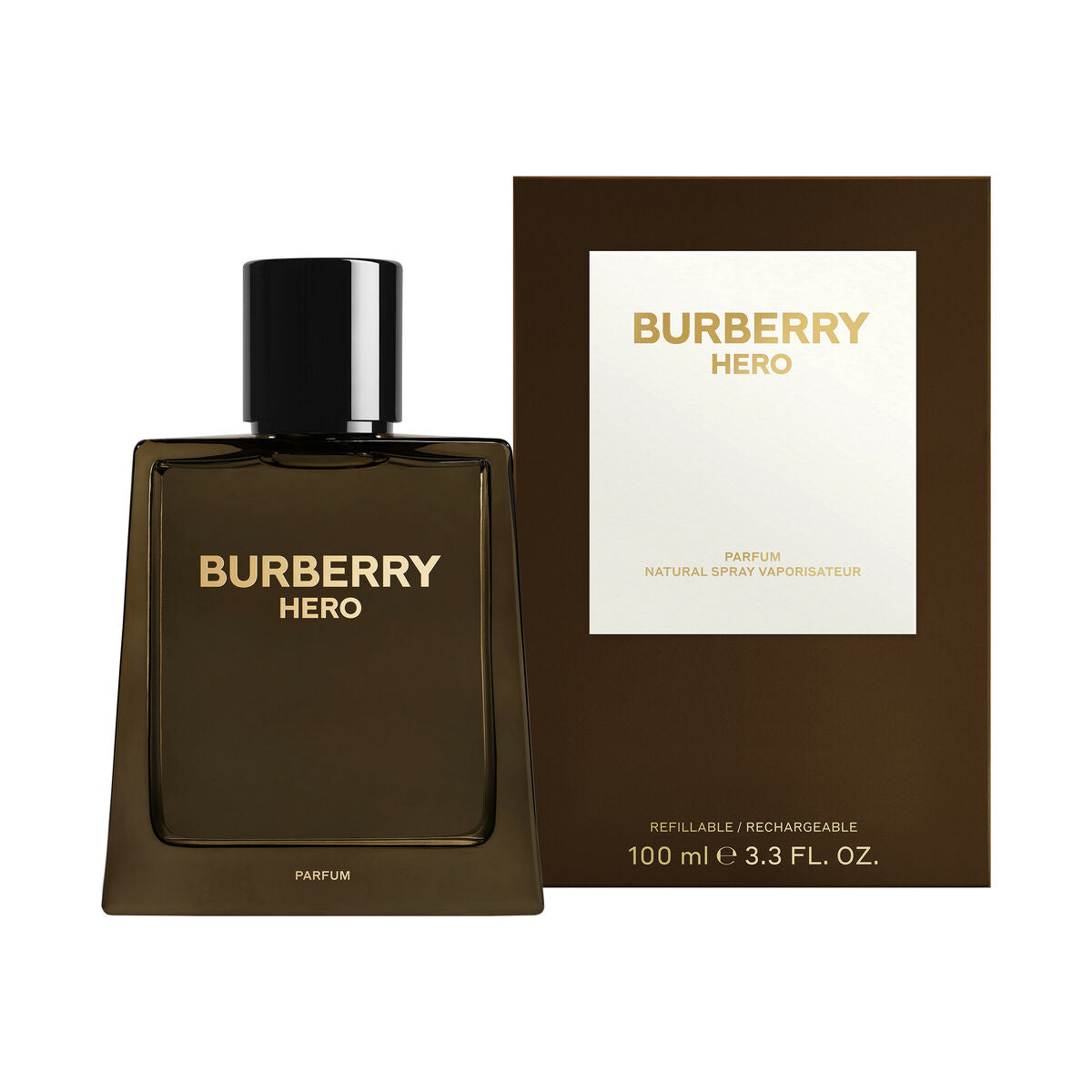 Burberry Hero Parfum 100 ml – Fragrance Intense & Boisée pour Homme