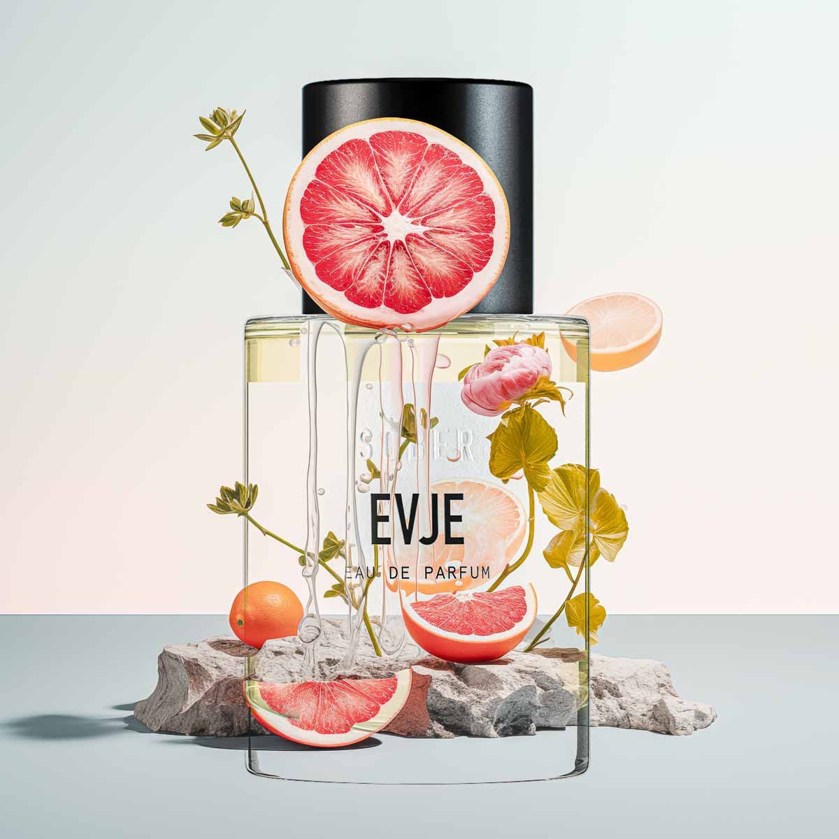 EVJE Eau de Parfum 50 ml – Parfum Unisexe Vert & Aquatique, Végan & Naturel