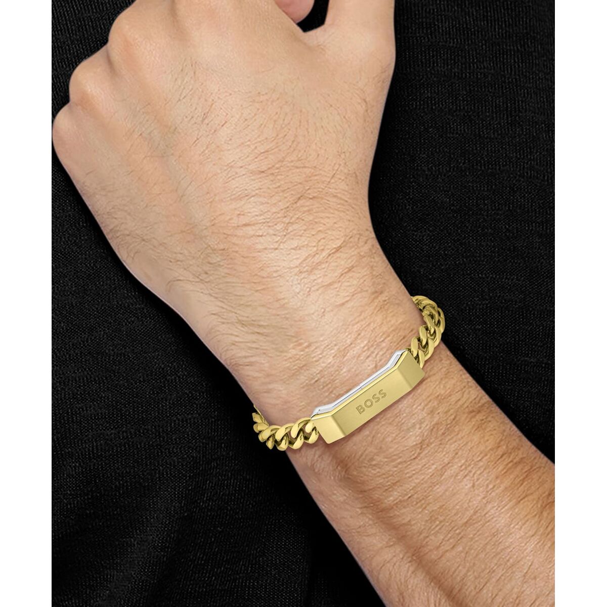 Bracelet Homme Hugo Boss Carter en Acier Inoxydable