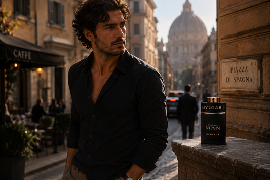 Bvlgari Man In Black Eau de Parfum – Parfum Homme Boisé Ambré Intense