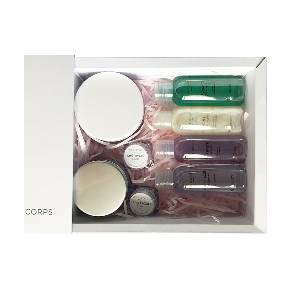 Coffret Galaxie – Soin du Corps Iris & Opale | Hydratation & Bien-Être Naturel