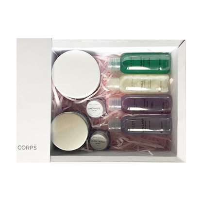 Coffret Galaxie – Soin du Corps Iris & Opale | Hydratation & Bien-Être Naturel
