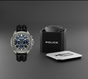 Police Malawi — Montre Chronographe Homme IP Gunmetal & Cuir Noir