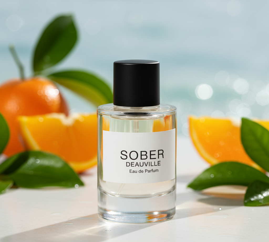 Deauville Eau de Parfum 50 ml – Parfum Unisexe Aquatique & Boisé, Végan & Naturel