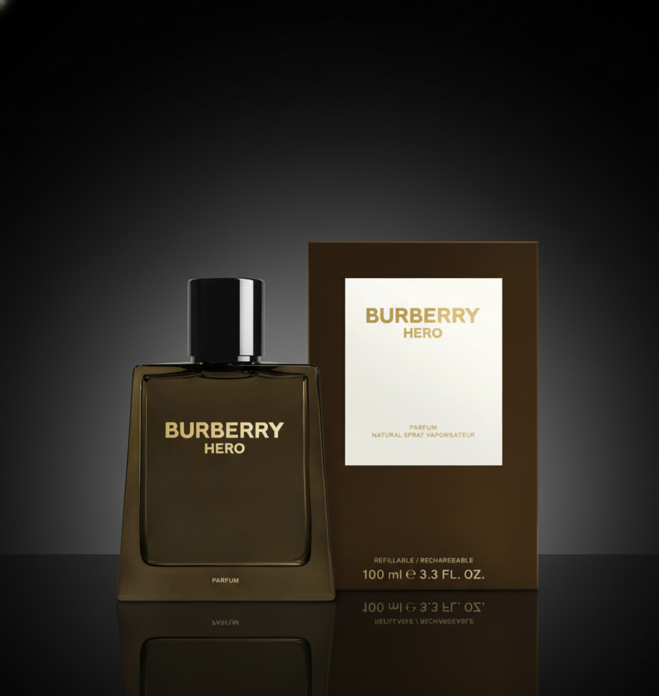 Burberry Hero Parfum 100 ml – Fragrance Intense & Boisée pour Homme