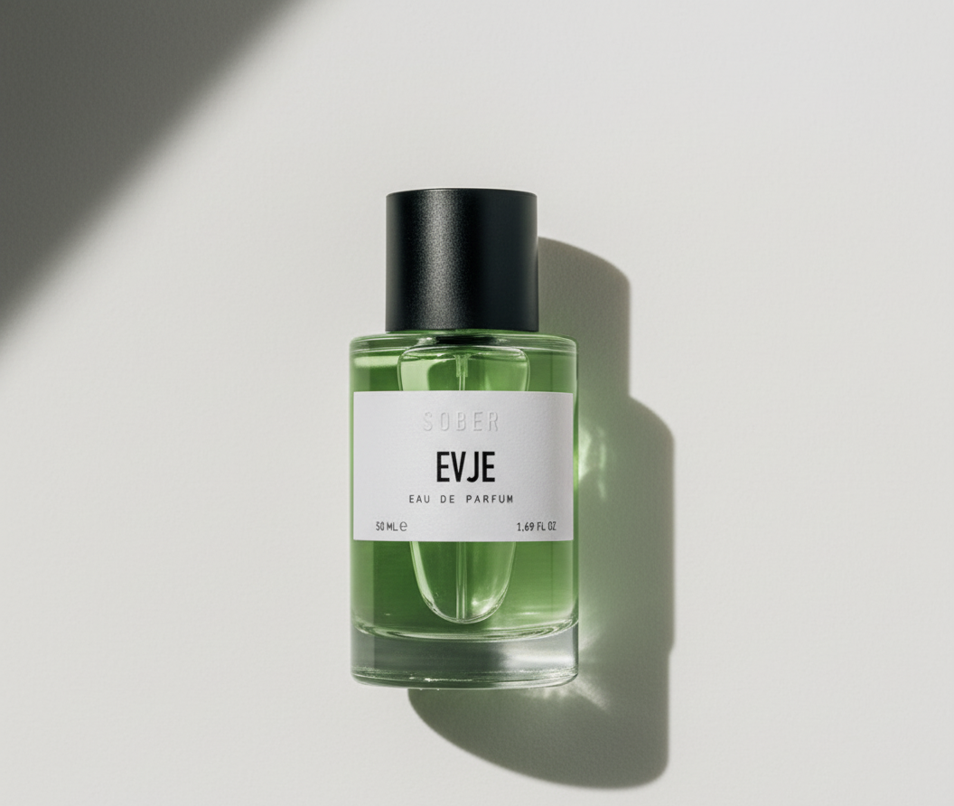 EVJE Eau de Parfum 50 ml – Parfum Unisexe Vert & Aquatique, Végan & Naturel