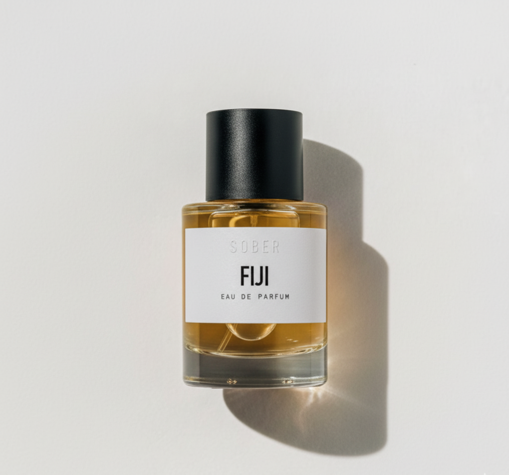 FIJI Eau de Parfum 50 ml – Parfum Unisexe Floral & Fruité, Végan & Naturel
