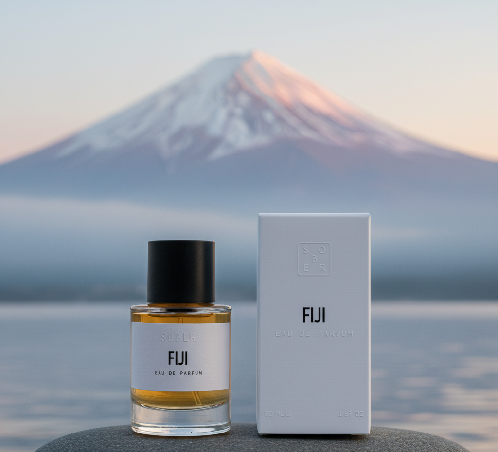 FIJI Eau de Parfum 50 ml – Parfum Unisexe Floral & Fruité, Végan & Naturel