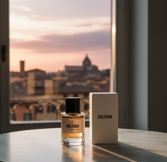 BOLOGNA - Eau de ParfumBologna Eau de Parfum 50 ml – Parfum Unisexe Floral & Fruité, Végan & Naturel