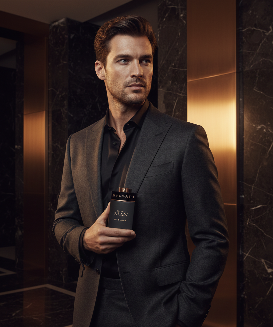 Bvlgari Man In Black Eau de Parfum Homme 100 ml