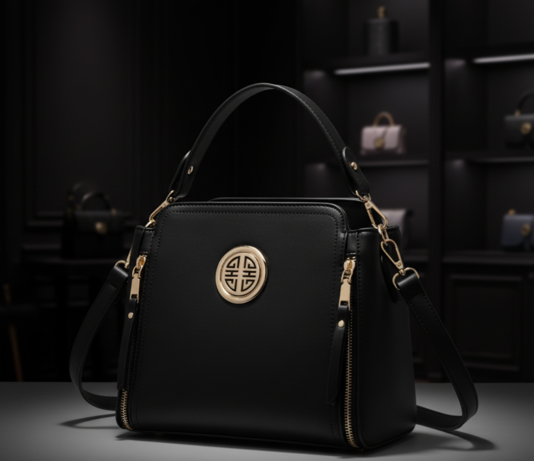 Sac bandoulière femme Miss Lulu en cuir PU