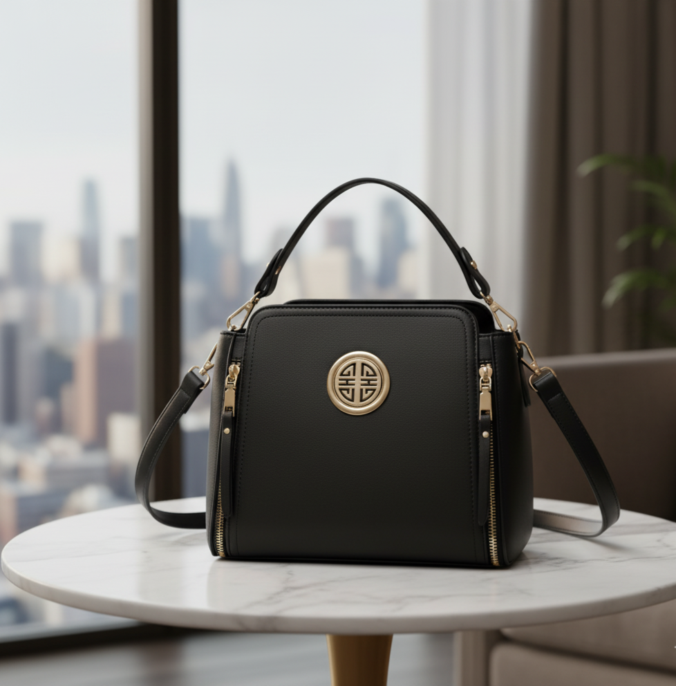 Sac bandoulière femme Miss Lulu en cuir PU