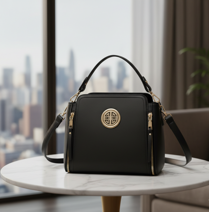 Sac bandoulière femme Miss Lulu en cuir PU