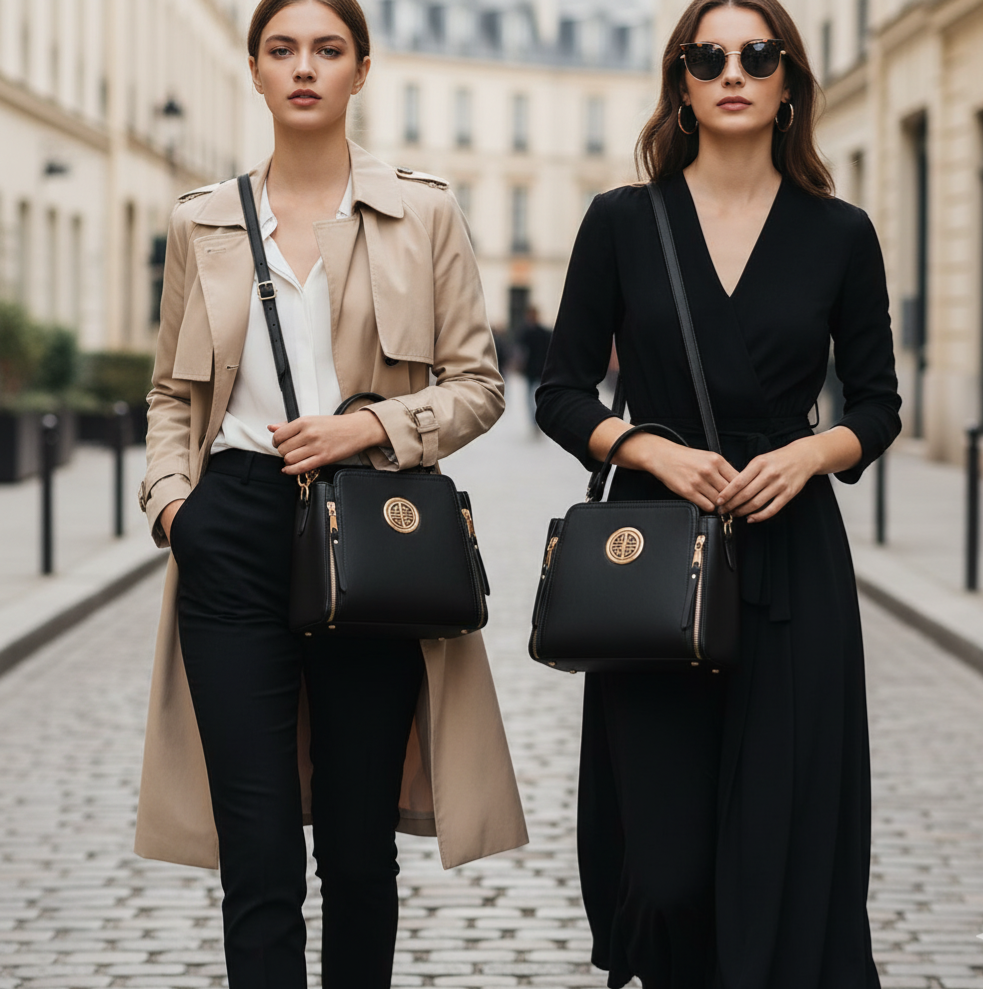 Sac bandoulière femme Miss Lulu en cuir PU