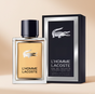 L’Homme Lacoste Eau de Toilette – Parfum Homme Boisé Épicé Élégant