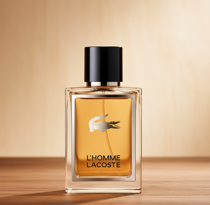 L’Homme Lacoste Eau de Toilette – Parfum Homme Boisé Épicé Élégant