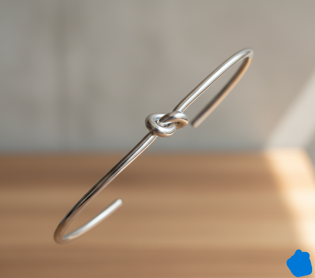 Bracelet Nauru Minimaliste en Acier Inoxydable