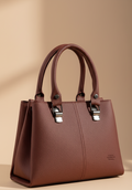 Sac Femme Structuré Bordeaux