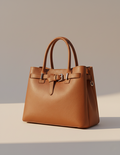 Sac Cabas Anna Luchini en Cuir — Fabrication Italienne